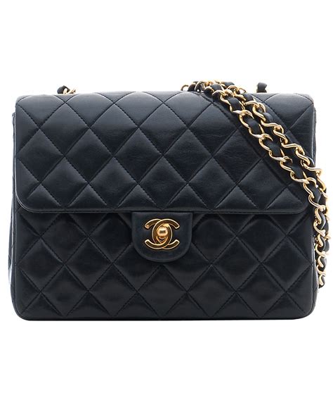 black handbag chanel|expensive black purses quilted Chanel.